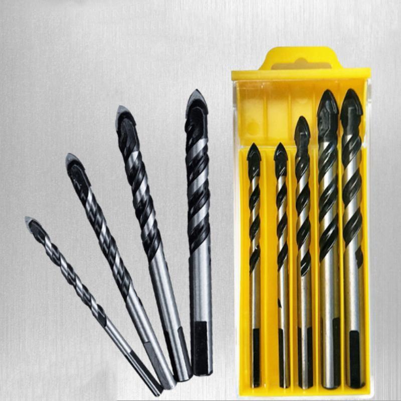 Fliesenbohrer Glasbohrer Keramikbohrer Set für Fliesen Porzellan (7-tlg)