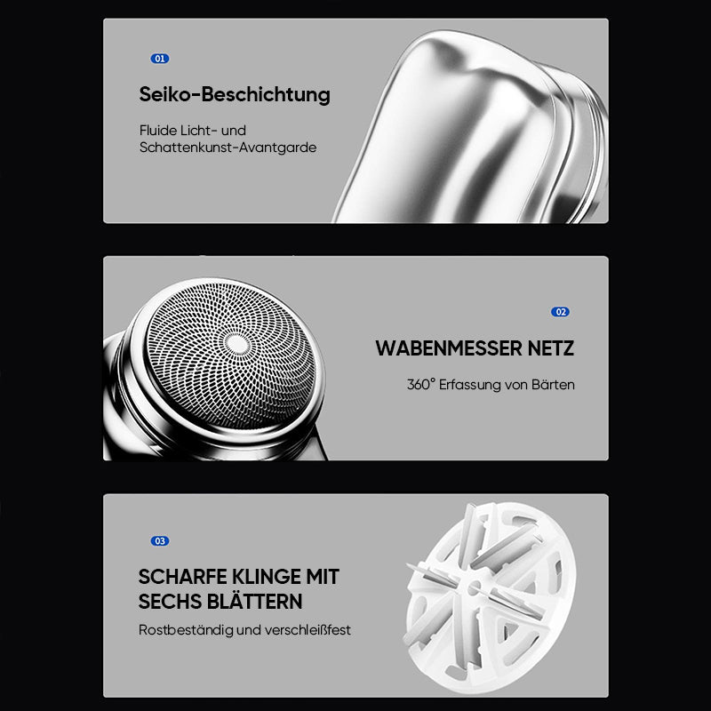 🎁SCHLUSSVERKAUF-50% RABATT🎊USB Mini Rasierer 😎