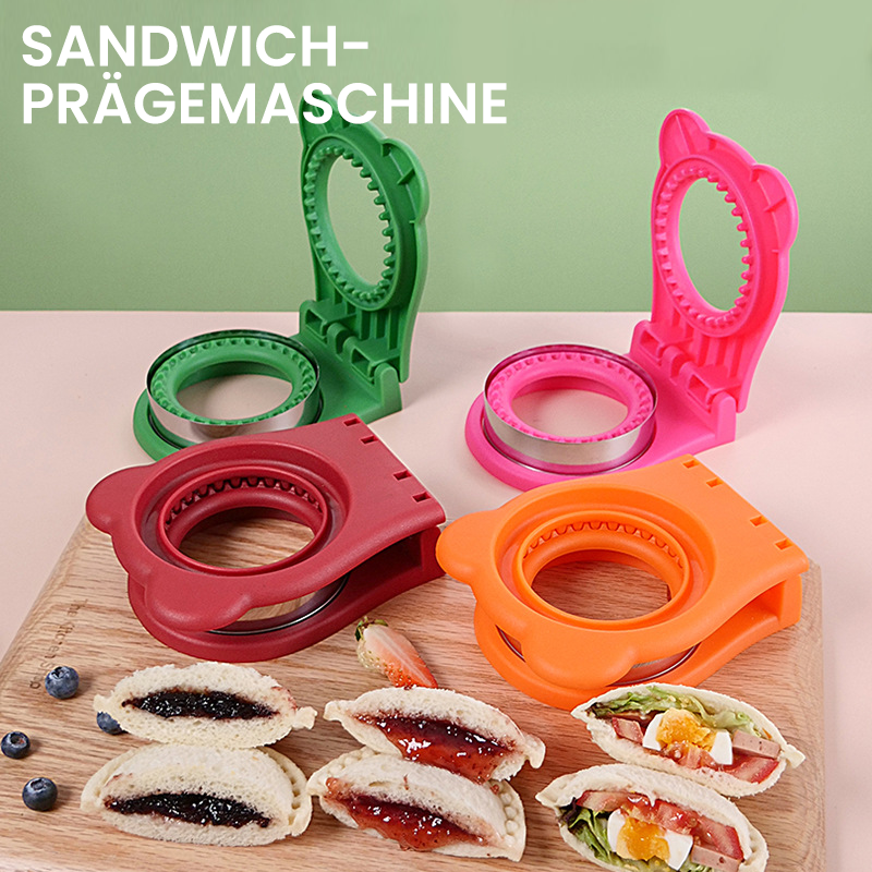 🍞Maschine zum Schneiden und Verschließen von Sandwichformen