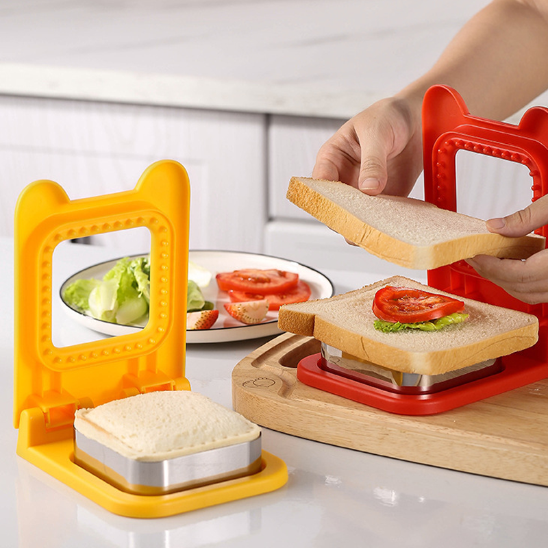 🍞Maschine zum Schneiden und Verschließen von Sandwichformen