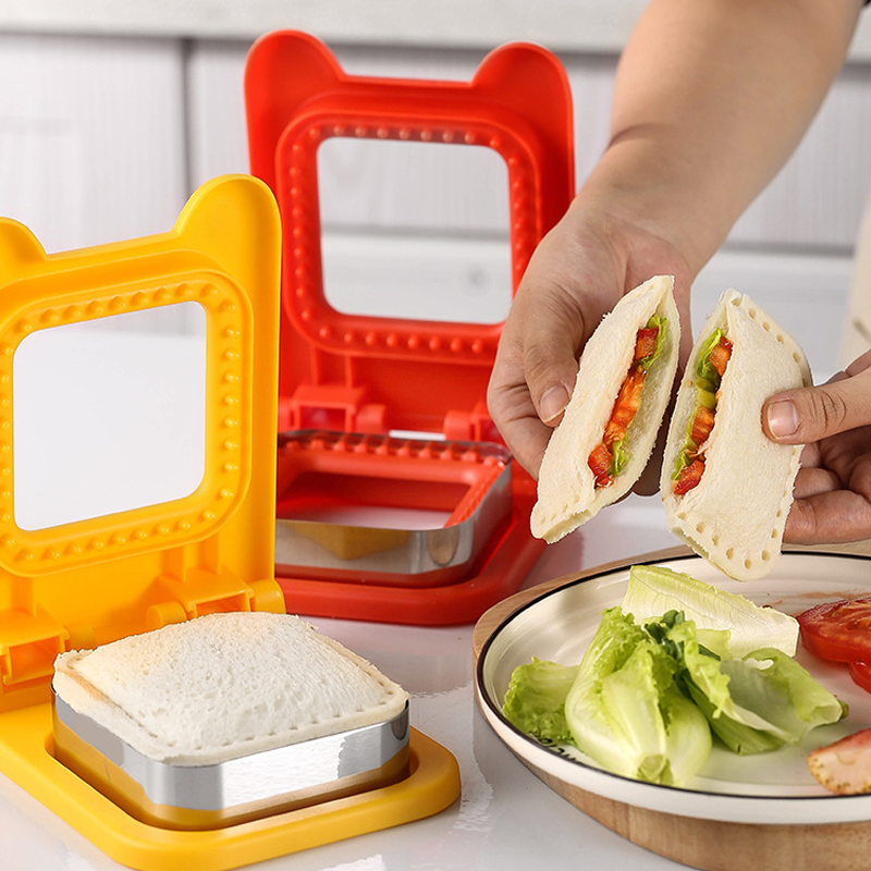 🍞Maschine zum Schneiden und Verschließen von Sandwichformen