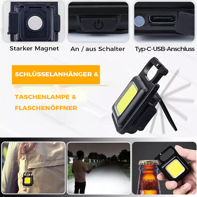 🎁Neujahrsverkauf-50% RABATT👍Multifunktionales Tragbares Wiederaufladbares Notlicht